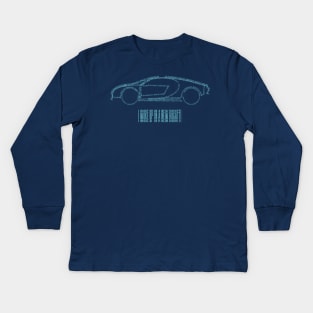 I WOKE UP IN A NEW BUGATTI Kids Long Sleeve T-Shirt